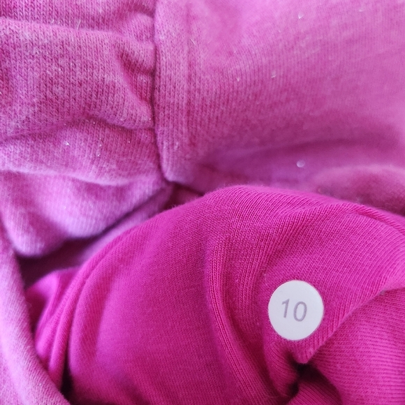 Lululemon Cuddle Up Jacket Sweatshirt Heathered Paris Pink Size 10 - Picture 8 of 14